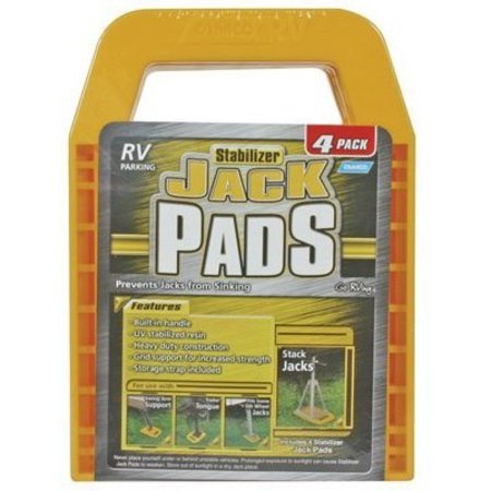 CAMCO 4PK Stabilizer Jack Pad 44595